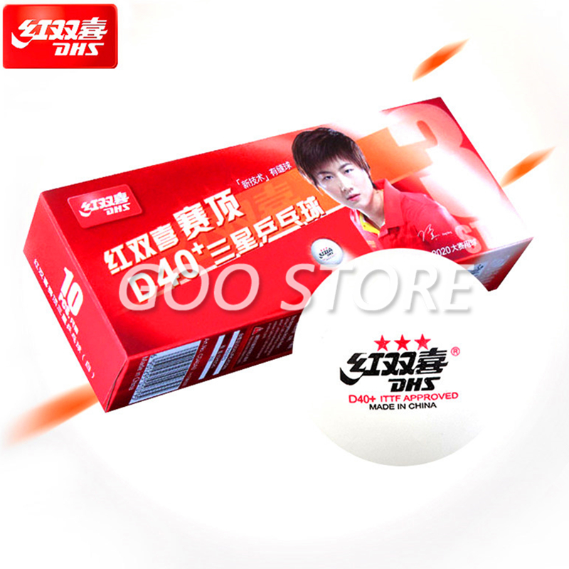 Table Tennis Robot - DHS 3-star D40+ Table tennis balls