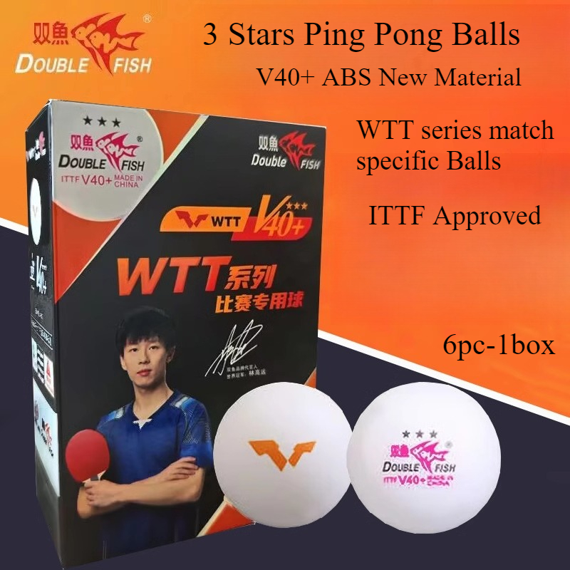 Table Tennis Olympics - 1/2/3BOX DOUBLE FISH 3 Stars ITTF