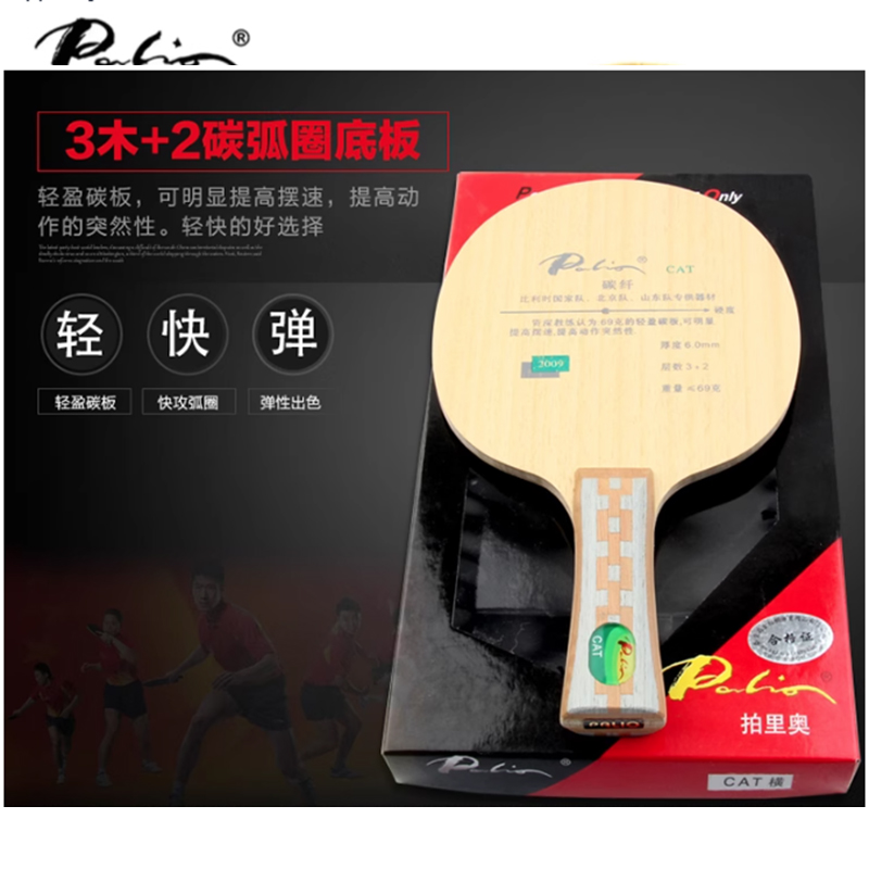Table Tennis Usa Team - Table tennis blade palio CAT table