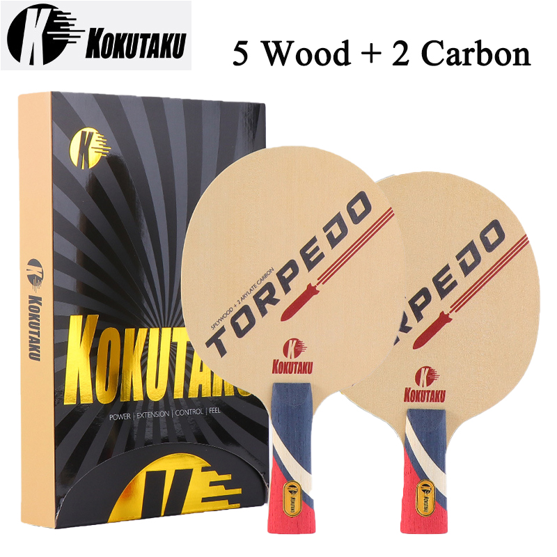 Table Tennis Blade - KOKUTAKU TORPEDO Table Tennis Blade 5
