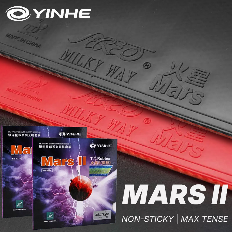 Table Tennis Zhang Jike - YINHE MARS 2 Table Tennis Rubber