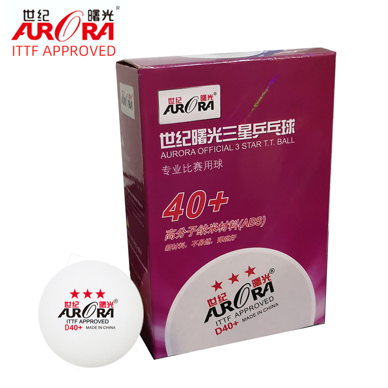 Table Tennis Olympics - AURORA ITTF approved Table Tennis Balls