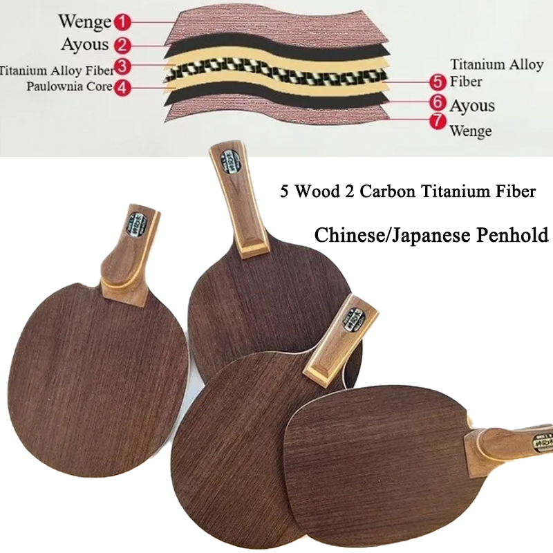 Table Tennis Blade - Table Tennis Blade Chinese/Japanese Penhold 5