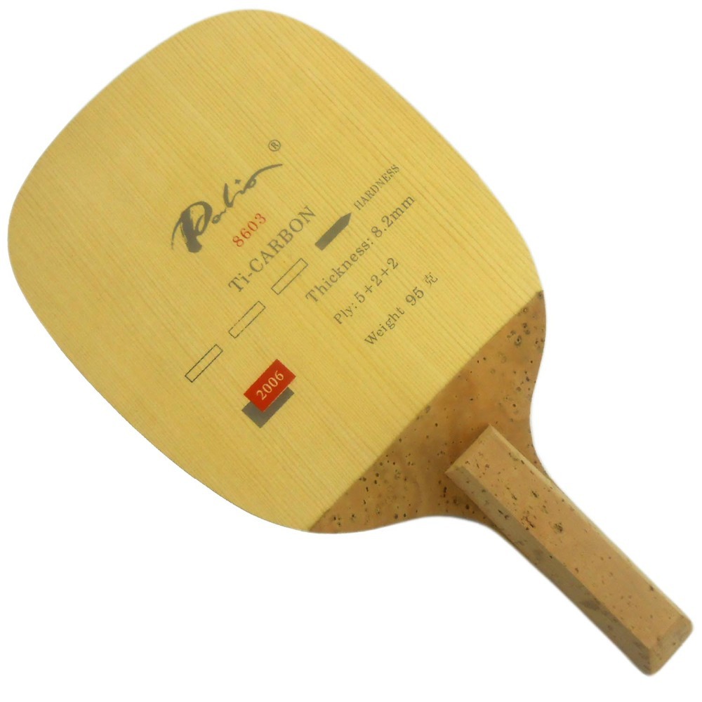 Table Tennis Forehand Rubber - PALIO 8603 Carbon Titanium Table Tennis