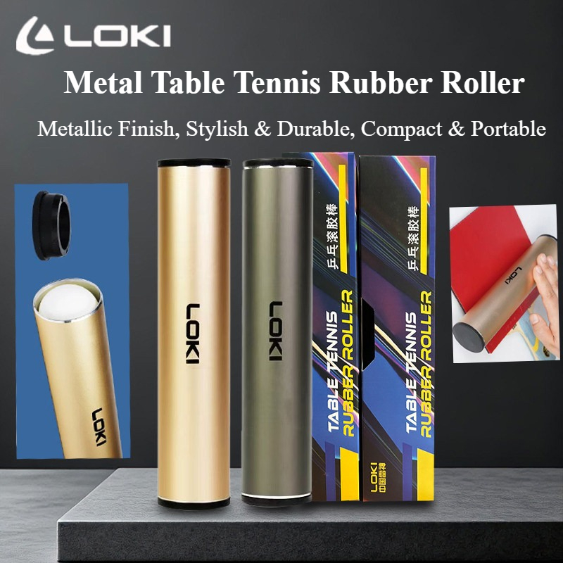 Table Tennis Olympics - LOKI Metal Table Tennis Rubber Roller