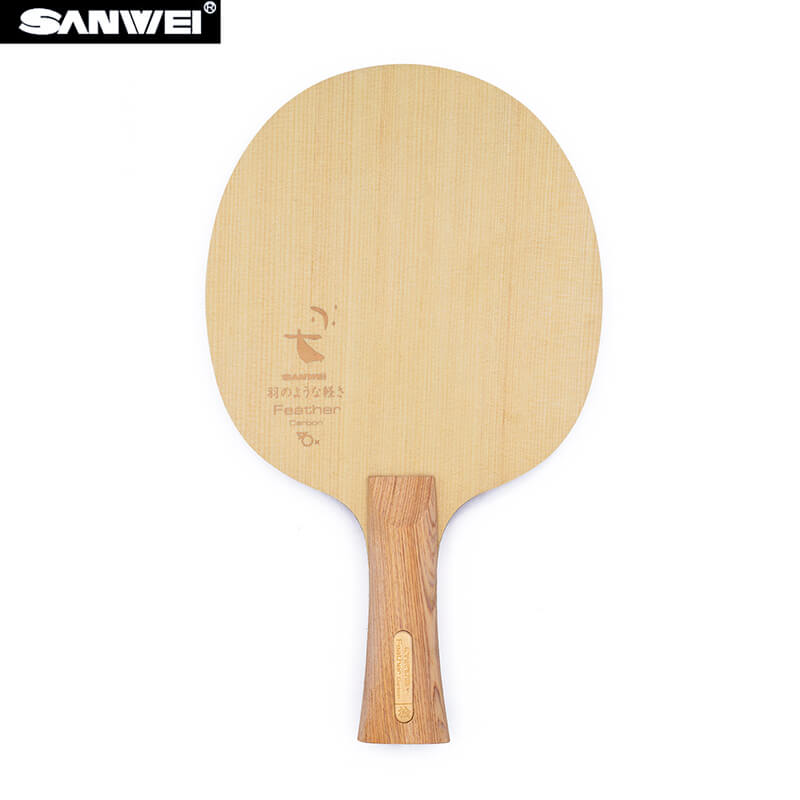 Table Tennis Zhang Jike - SANWEI Feather Carbon Table Tennis Blade