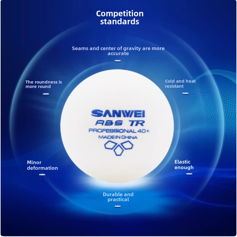 50 100 pcs Sanwei New Material - Table Tennis Robot ulasan dan harga