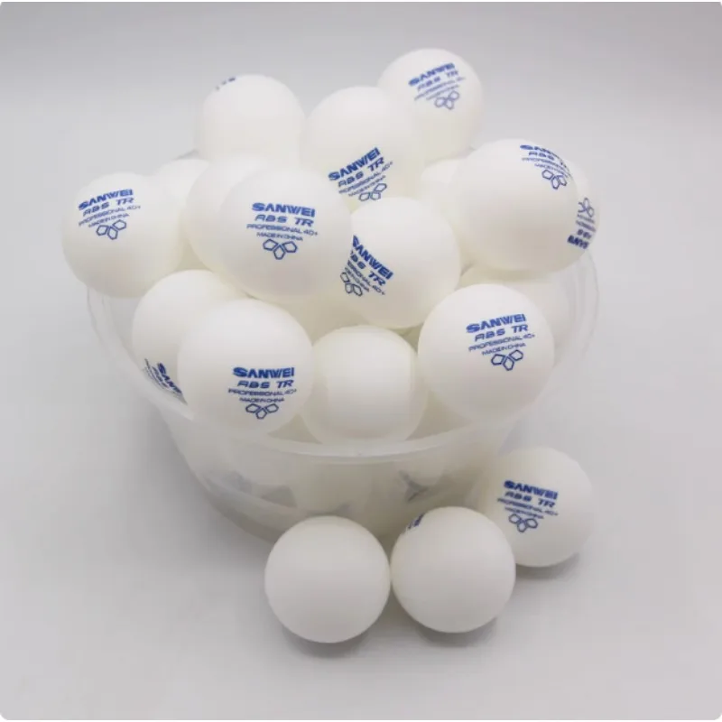50 100 pcs Sanwei New Material - Table Tennis Robot ulasan dan harga
