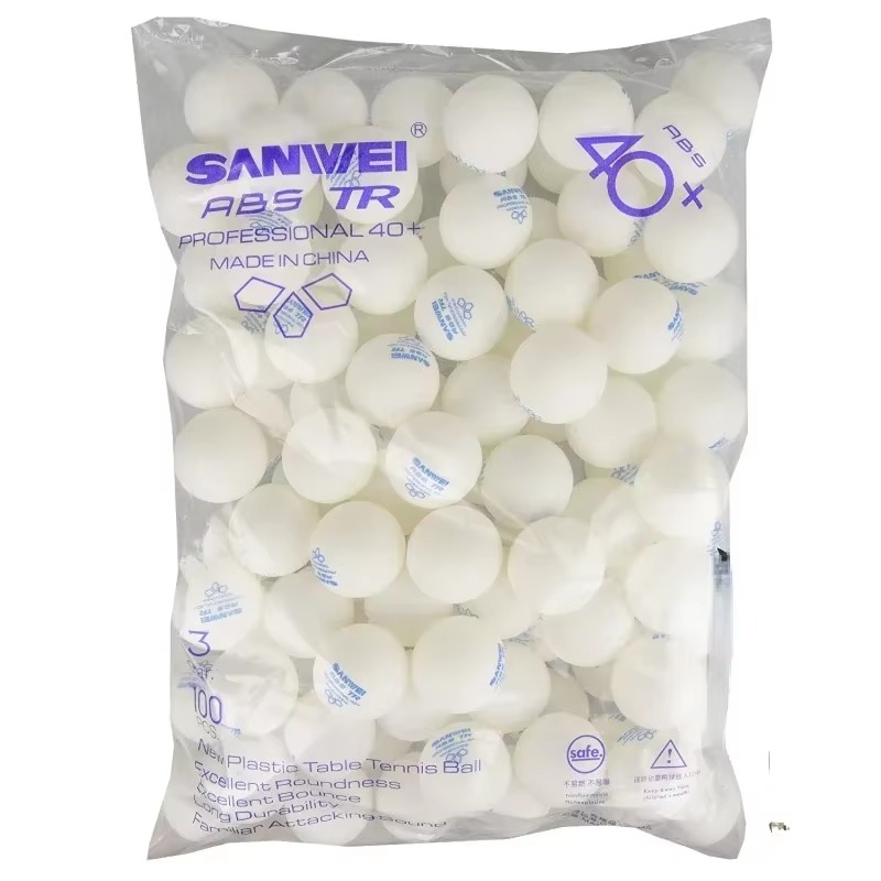 50 100 pcs Sanwei New Material - Table Tennis Robot ulasan dan harga