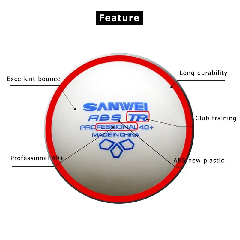 SANWEI-ABS TR 3 Star Table Ten - Table Tennis Video Game ulasan dan harga