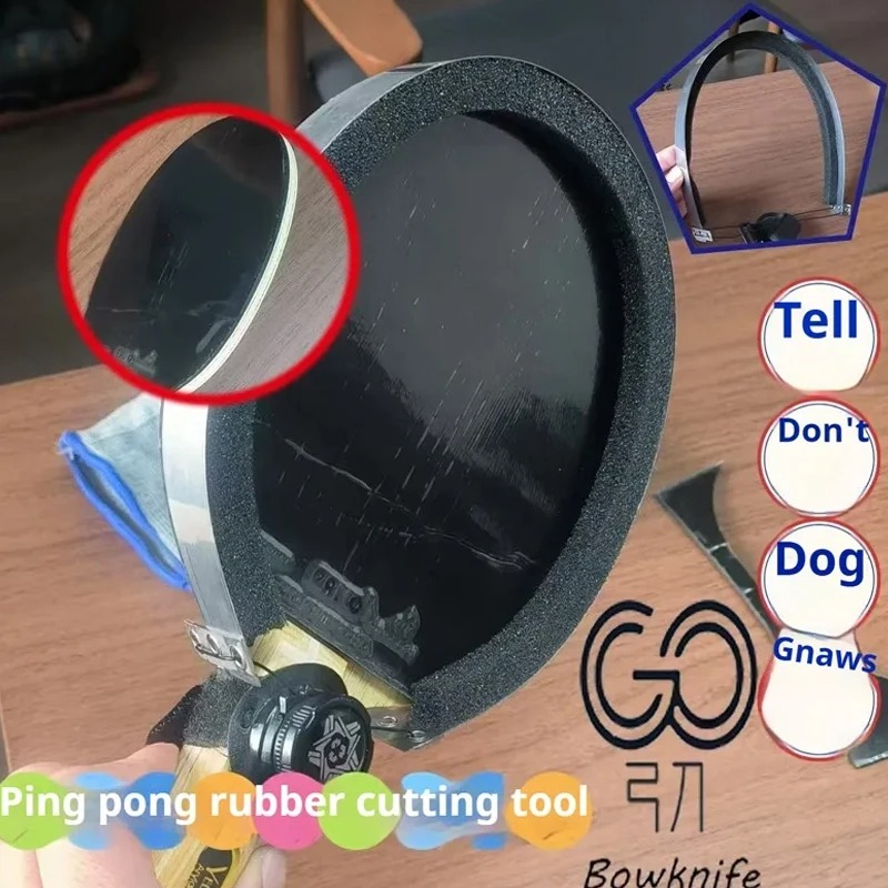 Table Tennis Rubber Manual Cut - Table Tennis Blade ulasan dan harga