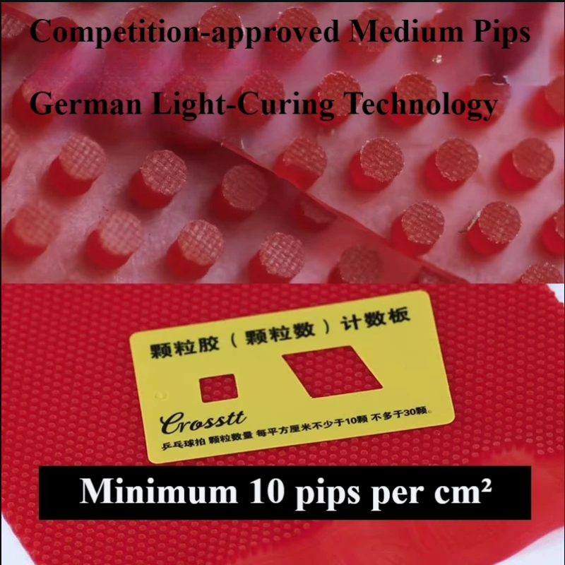 DAWEI 388d-1 Curing Long Pimpl - Table Tennis Forehand Rubber ulasan dan harga