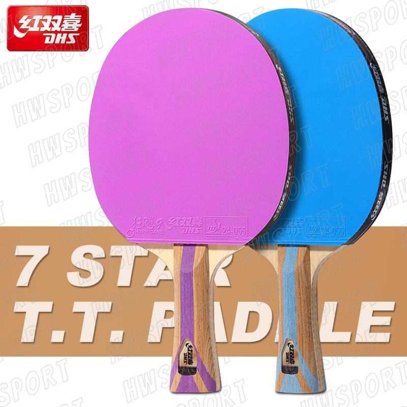 DHS 6 Star Color Table Tennis  - Table Tennis Forehand Rubber ulasan dan harga