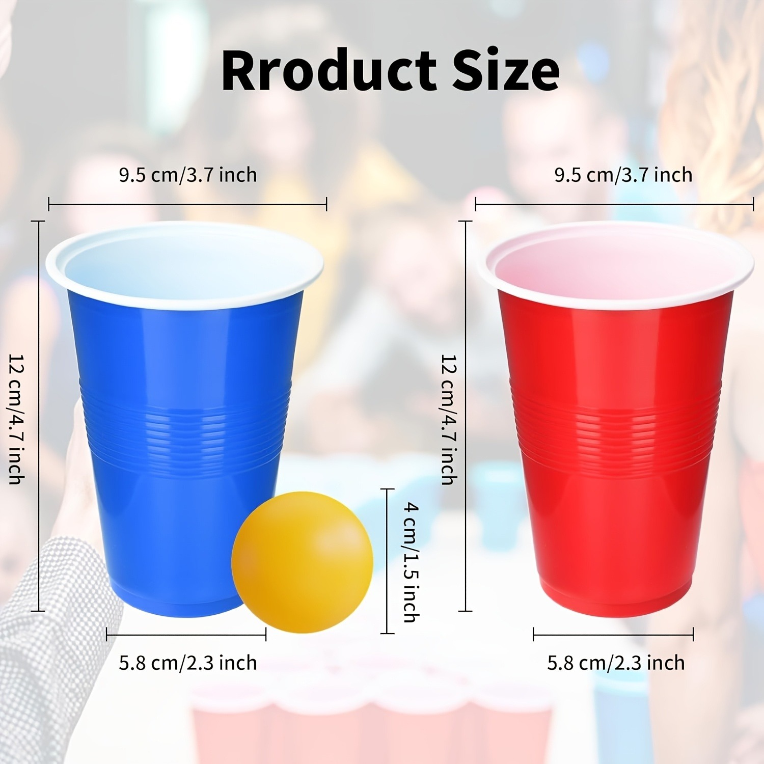 Beer Pong Game Set & Party Cup - Table Tennis Olympics ulasan dan harga