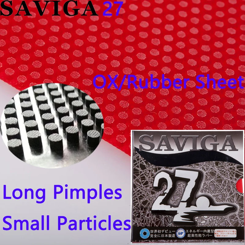 SAVIGA27 Table Tennis Rubber S - Table Tennis Forehand Rubber ulasan dan harga