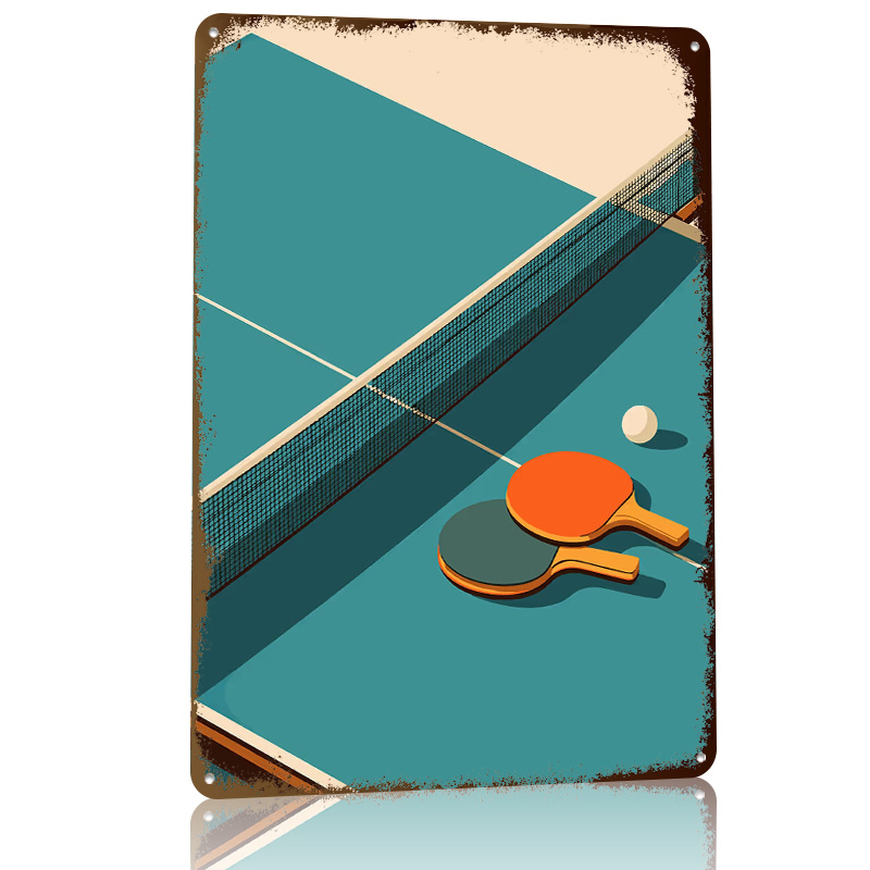 Table Tennis Still Life Illust - Table Tennis Illustration ulasan dan harga