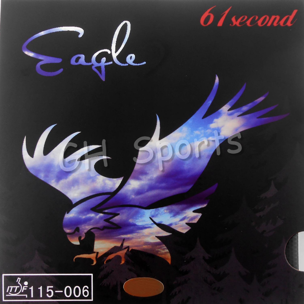 61second Eagle Pips in Table T - Table Tennis Forehand Rubber ulasan dan harga
