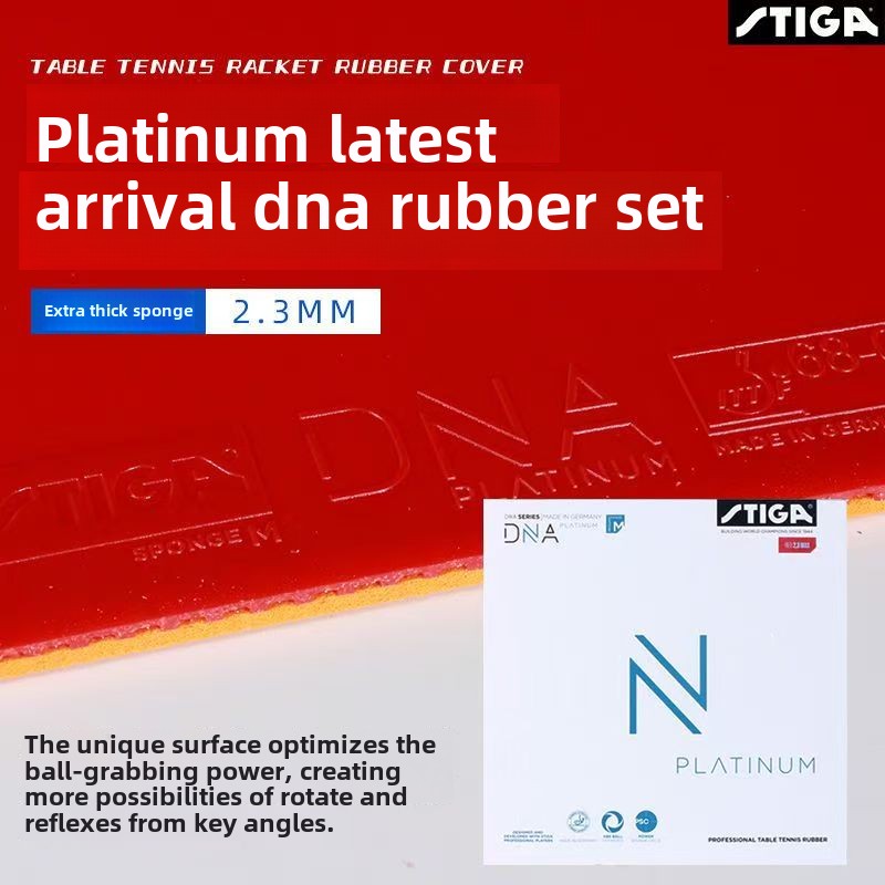 STIGA DNA Red Dragon Table Ten - Table Tennis Zhang Jike ulasan dan harga