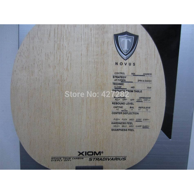 XIOM STRADIVARIUS table tennis - Table Tennis Blade ulasan dan harga