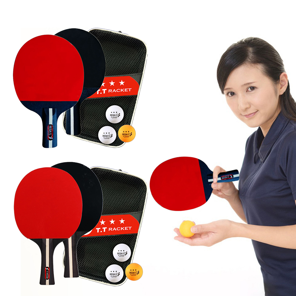 Table Tennis Racket 2 Rackets  - Table Tennis Video Game ulasan dan harga