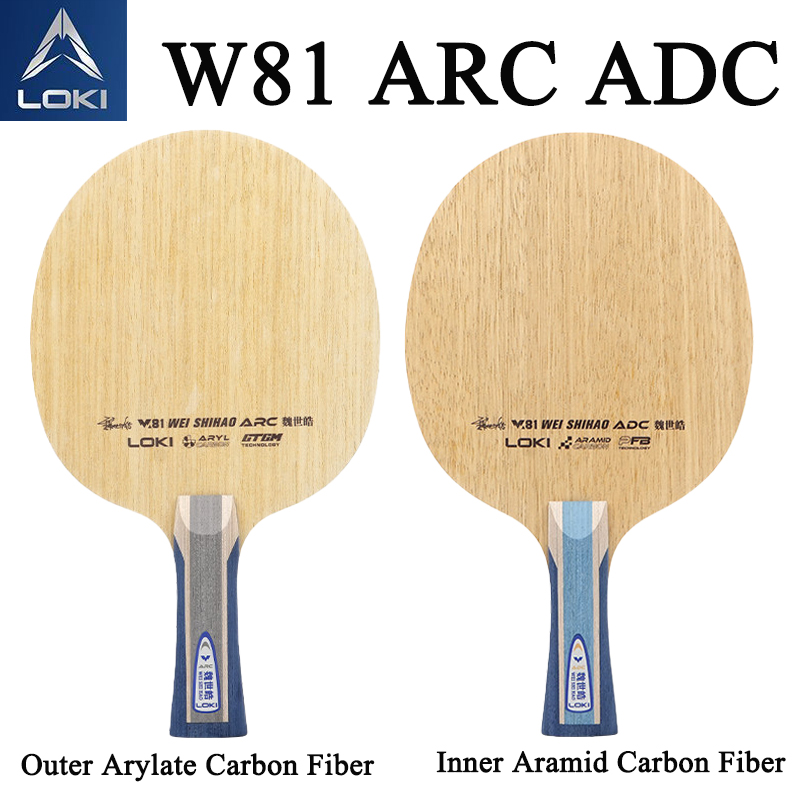 LOKI W81 Series Wei Shihao Tab - Table Tennis Blade ulasan dan harga