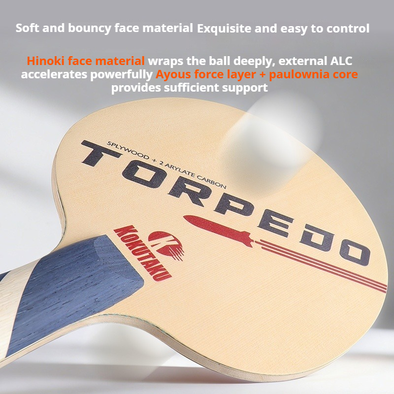 KOKUTAKU TORPEDO Table Tennis  - Table Tennis Blade ulasan dan harga