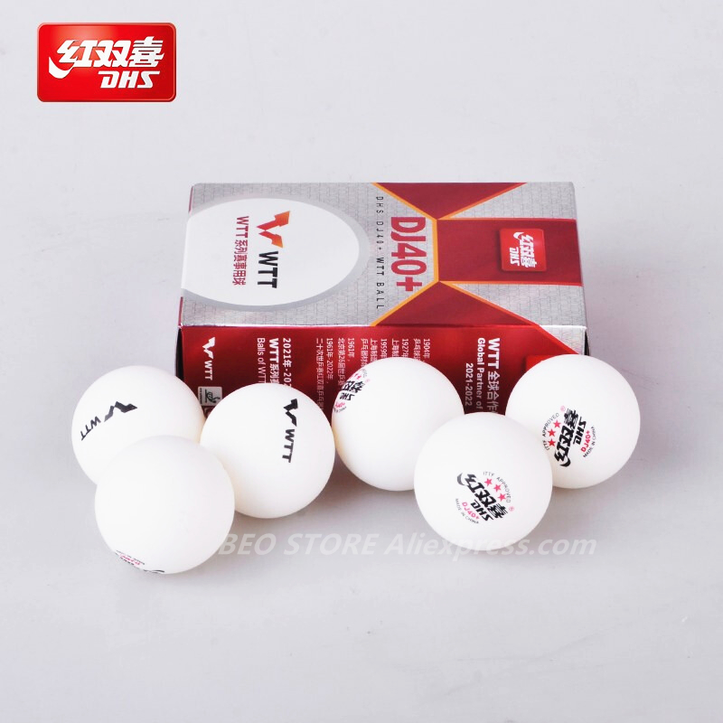 DHS DJ40+ 3-Star WTT Competiti - Table Tennis Olympics ulasan dan harga