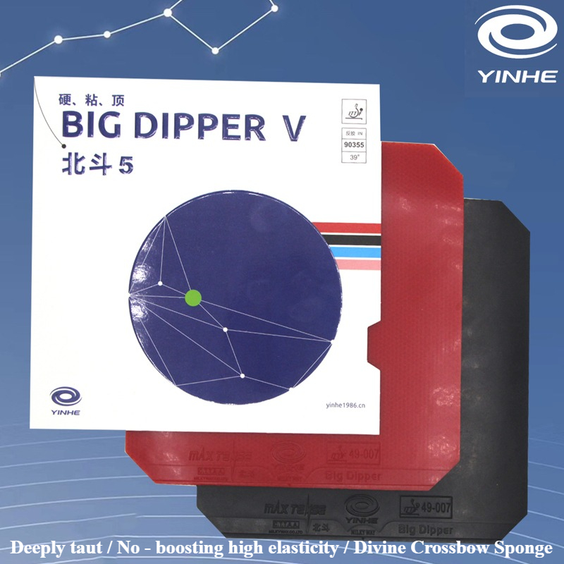 YINHE BIG DIPPER V Table Tenni - Table Tennis Forehand Rubber ulasan dan harga