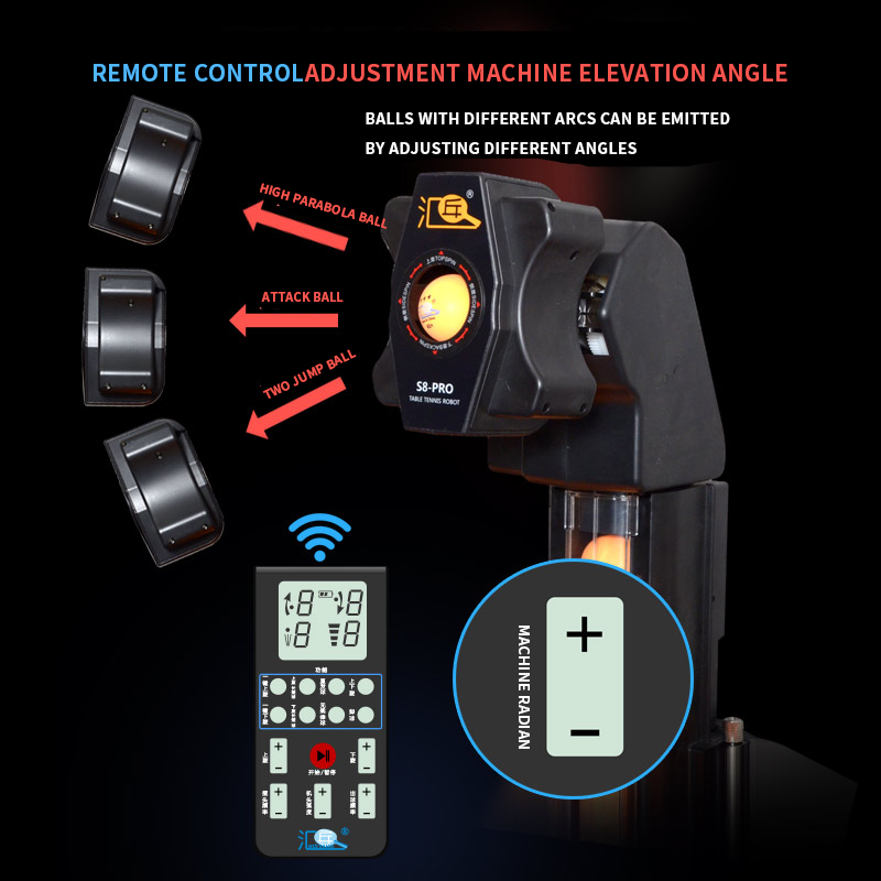 S8-PRO Robot for Table Tennis  - Table Tennis Robot ulasan dan harga
