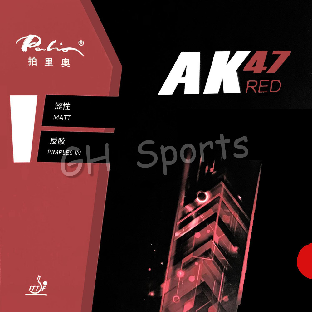 Palio AK47 AK 47  AK-47 RED Ma - Table Tennis Forehand Rubber ulasan dan harga