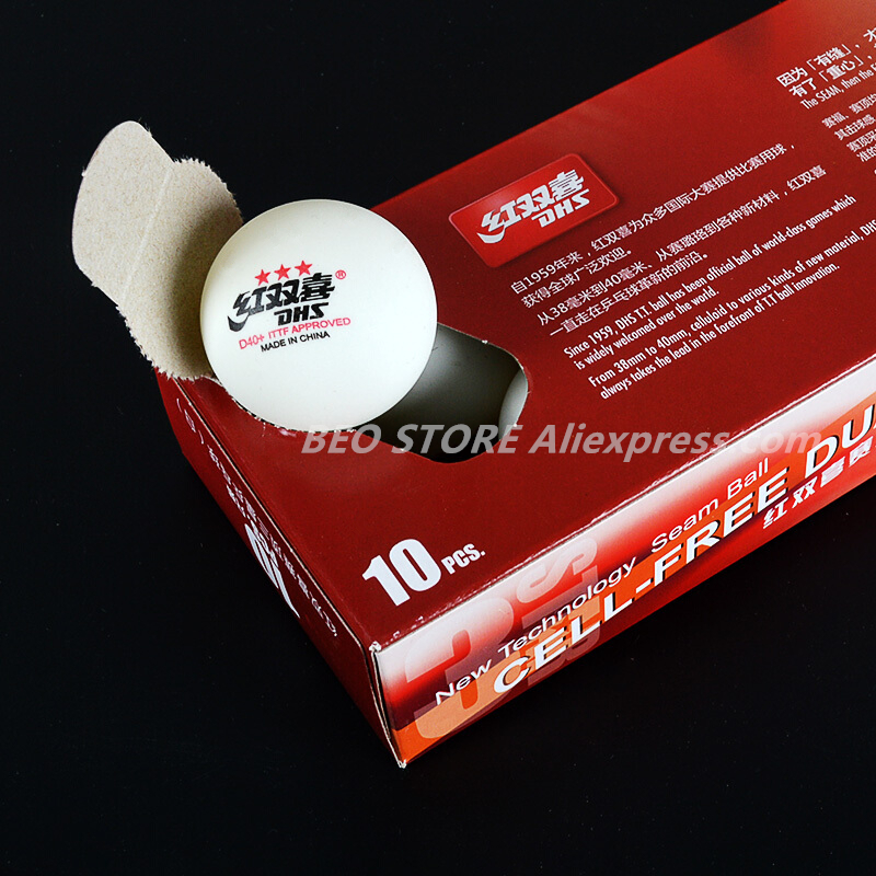 50 balls/100 balls DHS 3-star  - Table Tennis Robot ulasan dan harga