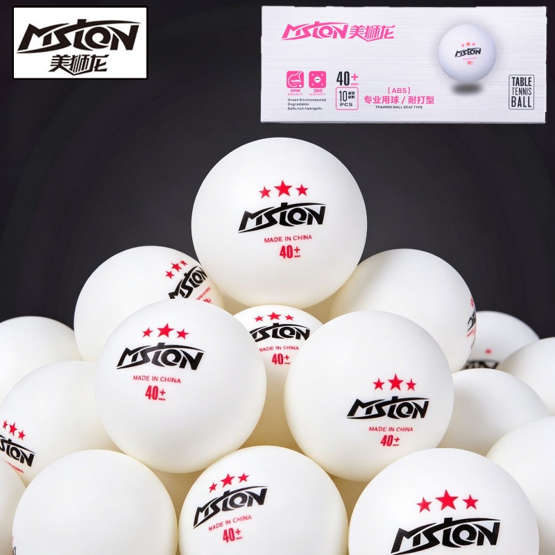 MSLON 3 Stars Table Tennis Bal - Table Tennis Video Game ulasan dan harga