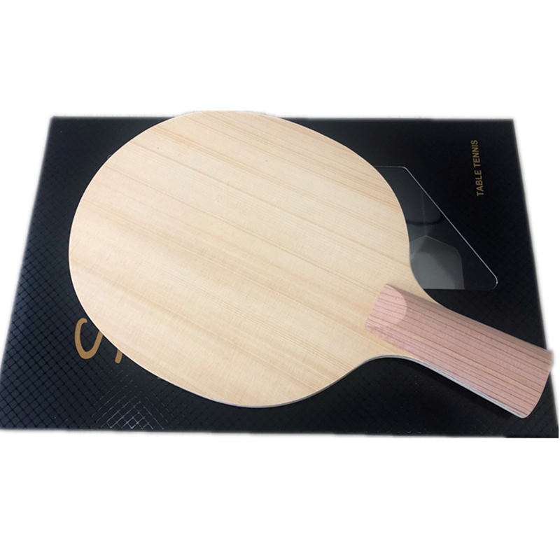 Stuor BLUE Carbon Hinoki Table - Table Tennis Zhang Jike ulasan dan harga