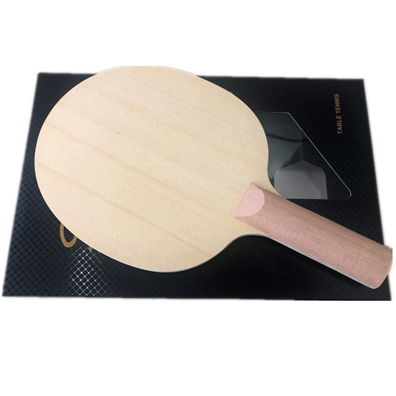 Stuor BLUE Carbon Hinoki Table - Table Tennis Zhang Jike ulasan dan harga