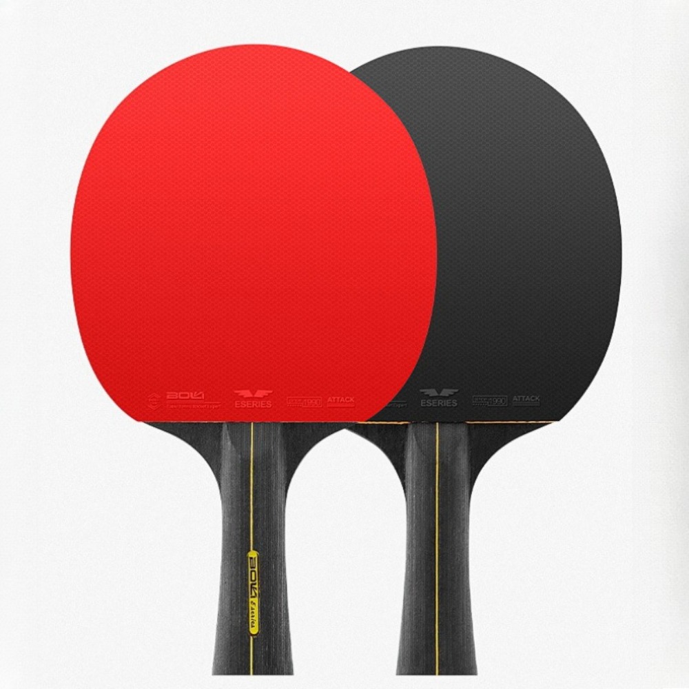 6Star Table Tennis Racket Suit - Table Tennis Forehand Rubber ulasan dan harga